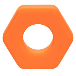 alpha ring by Calextotics Cockring Alpha Orange 20mm